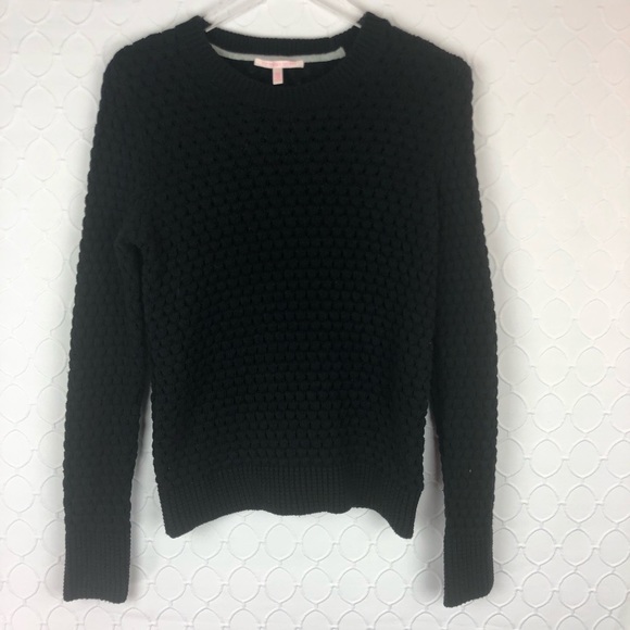 Victorias Secret Pullover Knit Sweater Black XS - Picture 3 of 7